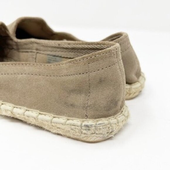 Gap Loafer Women's Size 8 Oak Slip-In Flat Suede Espadrille - Picture 7 of 11